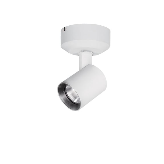 MO-6010F-840-WT-WAC Lighting-Lucio-10W 35 degree 1 LED Monopoint Spot Light in Contemporary Style-4.5 Inches Wide by 5.75 Inches High-White