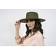thumbnail image 2 of Sombrero Unisex Olivo Gamuzina Gamuza Cordobesa M Nueva Imagen Nueva Imagen Sombrero, 2 of 2