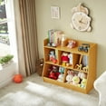 thumbnail image 5 of Toy Storage Organizer with Bookshelf, 5-Cubby Children's Toy Shelf, Toy Storage Cabinet, Suitable for Children's Room, Playroom, Hallway, Kindergarten, School, 5 of 6