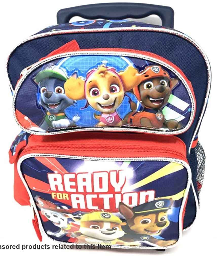 PAW Patrol Small Rolling Backpack Paw Patrol Ready For Action 12