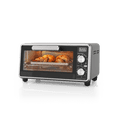 thumbnail image 3 of Black + Decker Crisp 'N Bake Pro 4-Slice Air Fry Toaster Oven Black – Refurbished Good Condition | Compact Air Fry Oven, 3 of 5