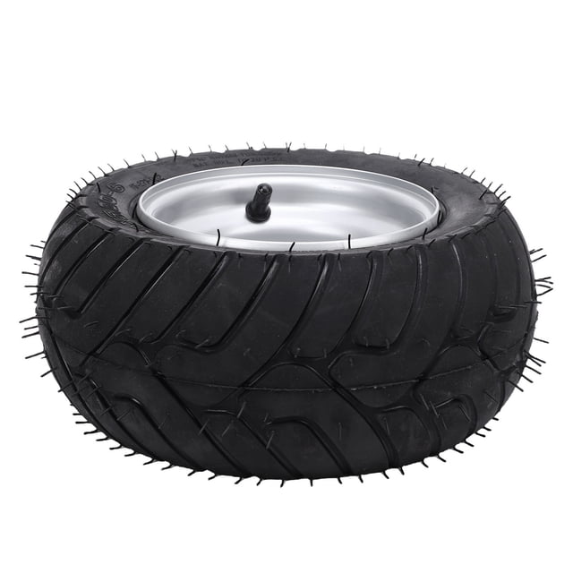 Go Kart Tires, Explosion Proof 13x5.00-6 Tires Anti Slip Enhanced Control Rubber Universal Fit Shockproof for Mower