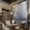 thumbnail image 4 of Arturesthome Art Design Rattan Pendant Light Lampshade For Living Room, 4 of 12