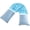 Light Blue, variant on Shredded Memory Foam V Pillow, V Pillow for Neck and Shoulder Pain, Neck Support Pillow for Sleeping, Body Pillow, V Shaped Pillow for Adults (Coffee)