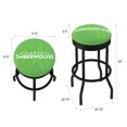 thumbnail image 2 of Trademark Gameroom Minnesota Timberwolves Fade Black Ribbed Barstool, 2 of 5