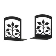 Village Wrought Iron BE-109 Leaf Fan Bookends