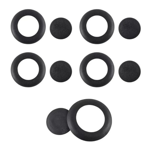 NATEFEMIN Super Duty F250 F350 F450 F550 5th Wheel Hitch Cover Puck Plug Set ABS Durable 2011-2023 for Ford