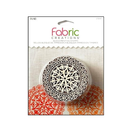 Plaid Fabric Creations BP Stamp Med Lace Doily