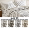 thumbnail image 5 of 3 PCS Queen Duvet Set Grey, 5 of 10