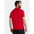 thumbnail image 4 of Athletic Works Men's and Big and Tall Men's Active Mesh Polo Shirt, Size XS-5XL, 4 of 5