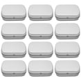 thumbnail image 1 of Contenedores de metal ckepdyeh: paquete de 12 cajas de hojalata de metal, mini cajas portátiles para guardar chinchetas, cuentas, pendientes y joyas, 1 of 8