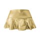 thumbnail image 2 of Gibobby faldas largas de mujer casuales volantes plisada de cuero de talle a la moda(Dorado, XXL), 2 of 5