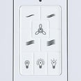 thumbnail image 3 of Westinghouse Lighting 7788500 Four Speed Ceiling Fan & LED Light Wall Control, White, 3 of 7