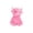 B006- Light Pink Cow, variant on Squeeze Animal Toys, Highland Cow Decor, Squeeze Stress Toys, Squeeze for Adults, Cute Two-Tone Green Blue Sitting Yak Figurine Fits on Work Desks to Add Playful Style While