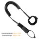thumbnail image 4 of TFixol SUP Leash Tabla de paddle surf elástica en espiral de 10 pies, 4 of 8