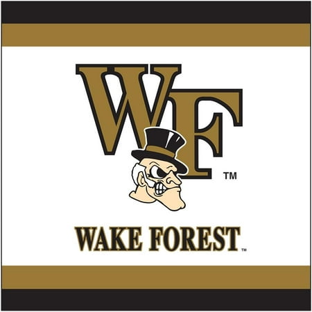 Wake Forest Demon Deacons NCAA University College Sports Party Beverage Napkins