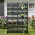 thumbnail image 4 of MAYEERTY 72" x 47" Outdoor Privacy Screen, Metal Decorative Screen, 4 of 6