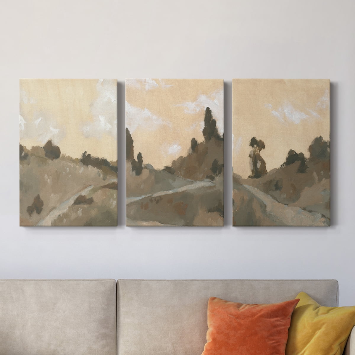 Hillside Walking Path IV Premium Gallery Wrapped Canvas - Ready to Hang - 24 x 36 Each