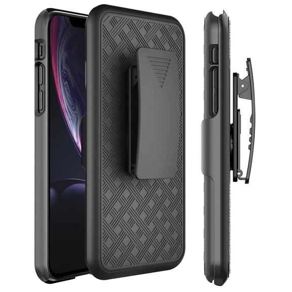 Swivel Holster Case Belt Clip for #device_series - Cover Kickstand Armor Combo Y1R for iPhone XS Max