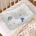 thumbnail image 4 of Muebles de oficina para el hogar Almohada para bebé Recién nacido Universal Transpirable Almohada estereotipada Cabeza plana para corregir la desviación de la cabeza Almohada para bebé recién nacido R, 4 of 6