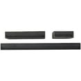 thumbnail image 6 of CosmoLiving by Cosmopolitan 24", 12", 6"W 3-Tier Black Wall Shelf (3 Count), 6 of 7