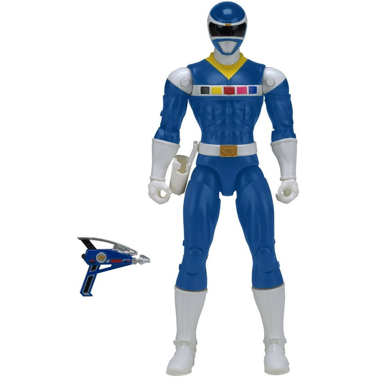 Power Rangers Toys: In Space Blue Ranger Legacy Figure, 6.5