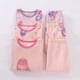 thumbnail image 2 of Conjunto de pijamas de 2 uds para niños y niñas, ropa interior de algodón con estampado de dibujos animados, Jersey y pantalones, para Navidad y otoño, nuevo 100%, 2 of 4