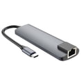 thumbnail image 4 of PAMINGONO Type-C Hub Adapter for Laptop Durable Docking Station with Fast USB Ports and Compact Design, 4 of 8