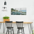 thumbnail image 5 of Set of 3 Riverside Meadow Blossoms Wall Art Floral Landscape Wall Decor Modern Framed Canvas Prints for Living Room, Bedroom, Office 12"x16", 5 of 8