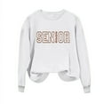thumbnail image 4 of DAFPZW Senior 2026 Sweatshirt for Women Class Of 2026 Graduation Crewneck Sweatshirts Funny Cute Pullover Tops Loose Casual, 4 of 5