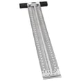 thumbnail image 2 of Carpenters Ruler Carpenters Measuring Tool Ruler Angle Measurement, 2 of 9