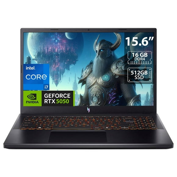 Laptop Gamer Acer Nitro V: Intel Core i7 13620H, RAM 16GB DDR4, SSD 512GB, Pantalla 15.6", RTX 5050, Windows 11 Home