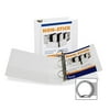 Samsill, SAM18497, Nonstick Insertable Round Ring Binders, 1 Each, White