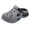 Grey, variant on Men's Orthopedic Air Cushion Sandals with Adjustable Back Straps Closed Toe Barefoot Water Slippers for Plantar Fasciitis Beach Nursing Clogs Garden Shoes Black Size 8.5