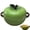 Green Apple, variant on Ceramic Pot For Cooking with Lid, creative Ceramic Apples Soup Bowl, Casserole Pot Po Earthenware For Cooking Stockpot Clay