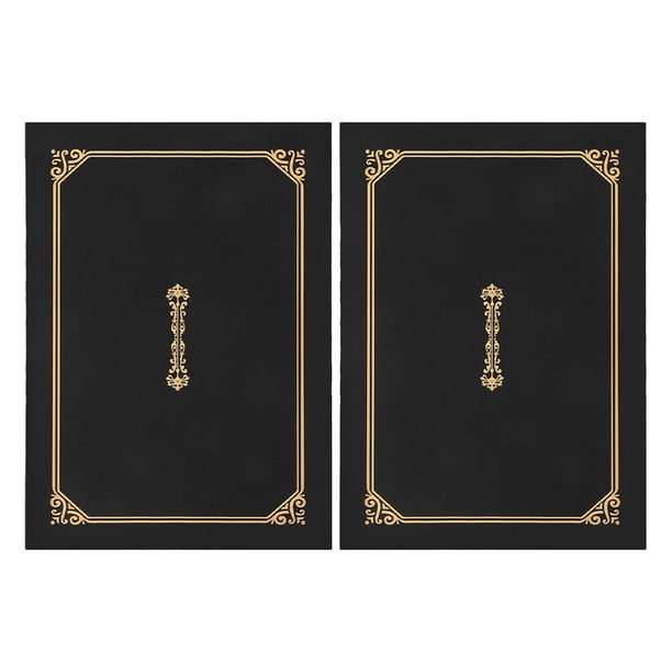 2 fundas para diplomas, carpetas de presentación A4, fundas para certificados, carpetas para documentos de graduación (A4)
