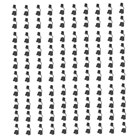 

100Pcs Nylon Wire Grommet Strain Relief Bushing Electric Cable Fixing Buckle Accessories 6N4