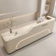 thumbnail image 3 of Office Luxury Reception Desk Cashier Table Register Shop Modern Conference Reception Desk Counter Theke Rezeption Bar Furniture My Lux Decor Round, 3 of 6
