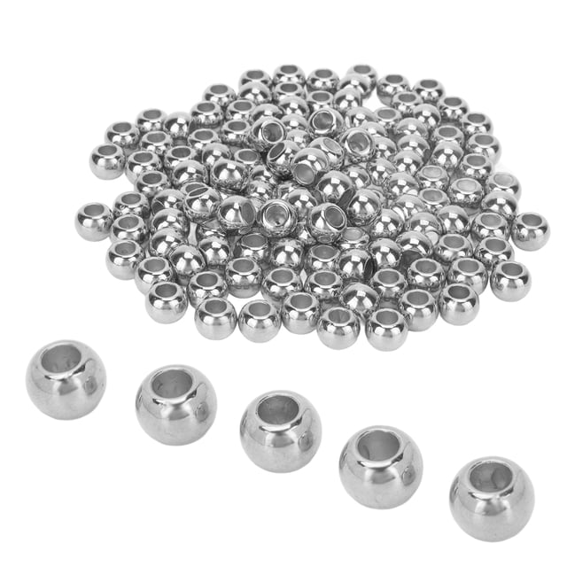 200 Pcs Resin Beads, Universal Multiple Application Glossy Sturdy Durable Long Lasting Vibrant Different Color Craft Beads For DIY Jewelry Clothes Bag Making