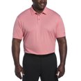 thumbnail image 4 of Ben Hogan Men's and Big Men’s Birdseye Geometric Print Jacquard Golf Polo Shirt, up to Size 5XL, 4 of 5