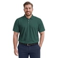 thumbnail image 5 of Ben Hogan Performance Men's & Big Men's Two-Color Jacquard Pattern Short Sleeve Golf Polo Shirt, Sizes S-4XLT, 5 of 8