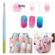 thumbnail image 4 of 5 pinceles de madera para uñas, kit de pintura para diseño de uñas con pincel degradado de gel UV, herramientas para decoración de uñas, 4 of 6