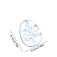 thumbnail image 3 of HaoXun Easter Kitchen Shape Cutting Molds Embossing Tools - Plastic Baking Cookie Press Stamps with Various Designs for Easter Holiday Baking Decorations, 3 of 6