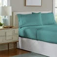 thumbnail image 3 of Pointehaven Superior Weight 175 GSM 100% Cotton Moss Solid Flannel Deep Pocket 4 pc Sheet Set, King, 3 of 7