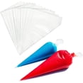 thumbnail image 1 of GFDYREE Piping Bags Disposable-12Inch 100Pcs Pastry Bags for Royal Icing and Cake Decorating and Frosting Bags,Thickened,Non-Slip with Textured Outside Design, (A-12''), 1 of 7
