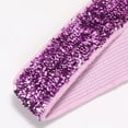 thumbnail image 4 of Wancir Sparkling Sequins Crown Headband for Baby Girls Elastic Glitter Princess Tiara Head Band Birthday Party Toddler Newborn Hair Accessories, 4 of 5