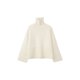 thumbnail image 1 of SuéTeres Para Mujer Cuello Alto Manga Larga Estampado Rayado/Color SóLido Lado Dividido Tops XBTCLXEBCO Beige;L, 1 of 6