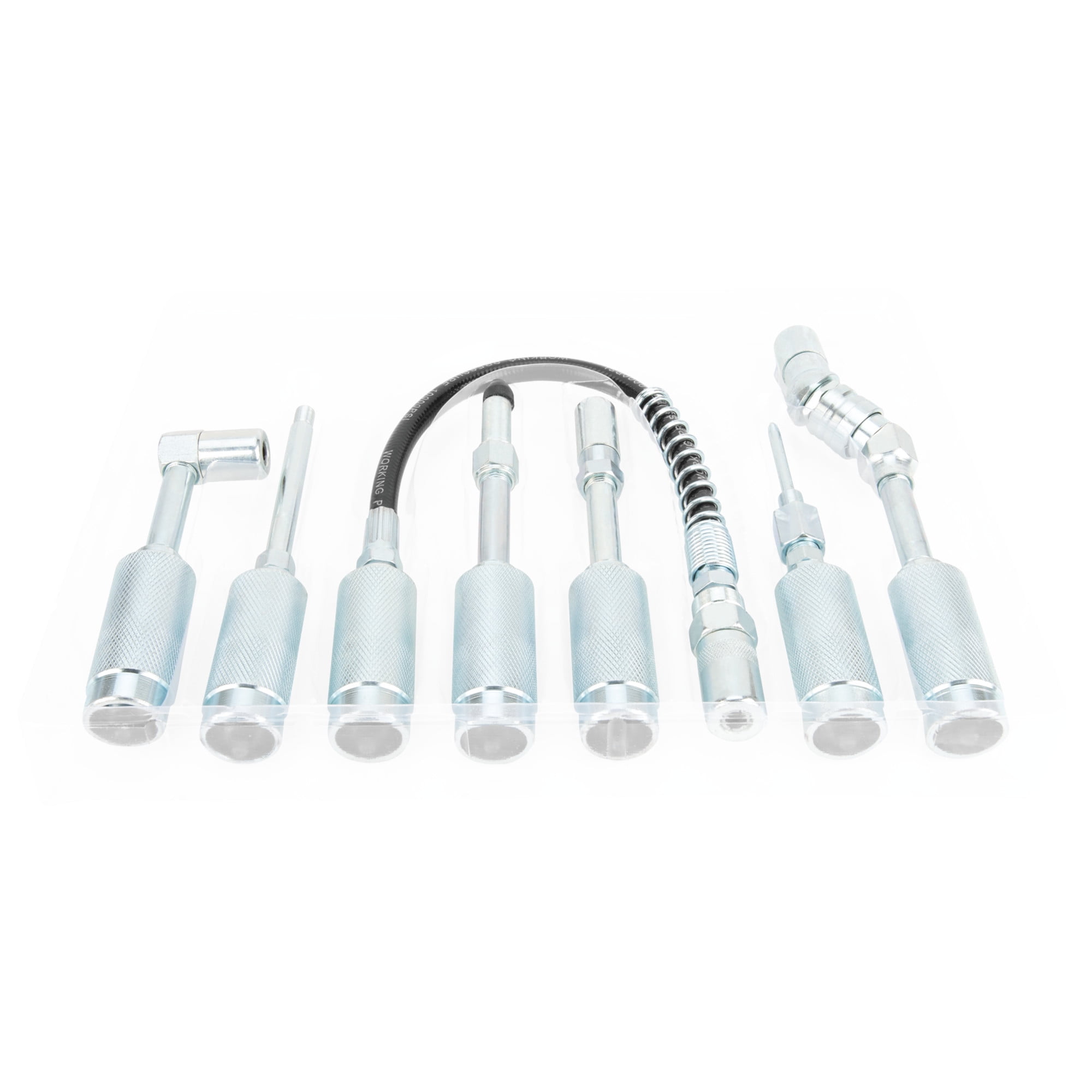 Performance Tool W50049 Cordless Grease Gun Accessories, 7-Piece