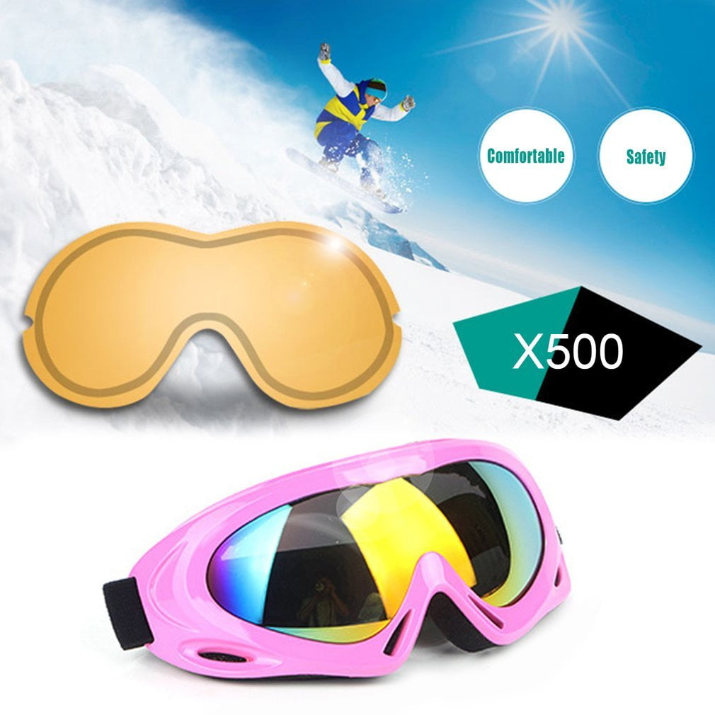 Ultra Lightweight Winter Snow Skiing Snowboard Goggles Windproof Outdoor Sport Eyewear Skating Cycling Sunglasses by