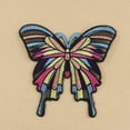 thumbnail image 4 of Trayknick Colorful Butterfly Sew Iron On Patch Embroidered DIY Clothes Bag Fabric Applique, 4 of 5